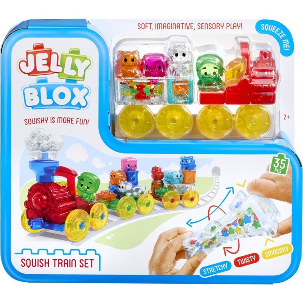Jelly Blox: Squishy Train Set  COLLECTIBLES